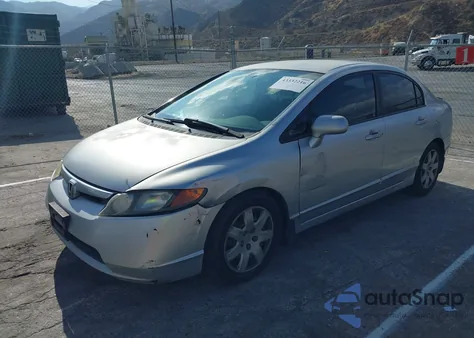 2007 Honda Civic Lx z USA, uszkodzony, nr VIN JHMFA165X7S009415